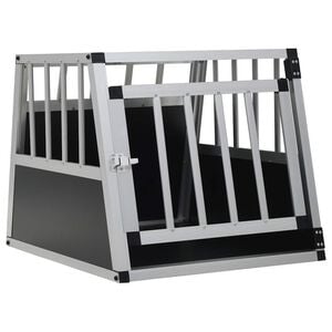 vidaXL Transportadora para c&atilde;es com porta &uacute;nica 54x69x50 cm