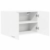 vidaXL Arm&aacute;rio suspenso com armazenamento 2 pcs Branco 60 x 31 x 40 cm