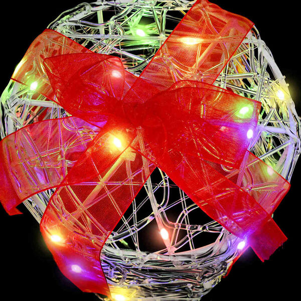 vidaXL Decoração Caixa de Presente 3 pcs colorido 20 x 20 x 21 cm