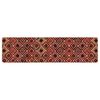vidaXL Passadeira MARSA Multicolor 80 x 250 cm Poli&eacute;ster e PVC