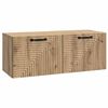vidaXL Gabinete de TV de Parede 78,5 x 31 x 30 cm Carvalho Arttisan