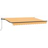 vidaXL Toldo Retr&aacute;til Areia 2,5 x 2 m tecido
