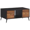 vidaXL Mesa de centro 90x50x41 cm teca recuperada maci&ccedil;a
