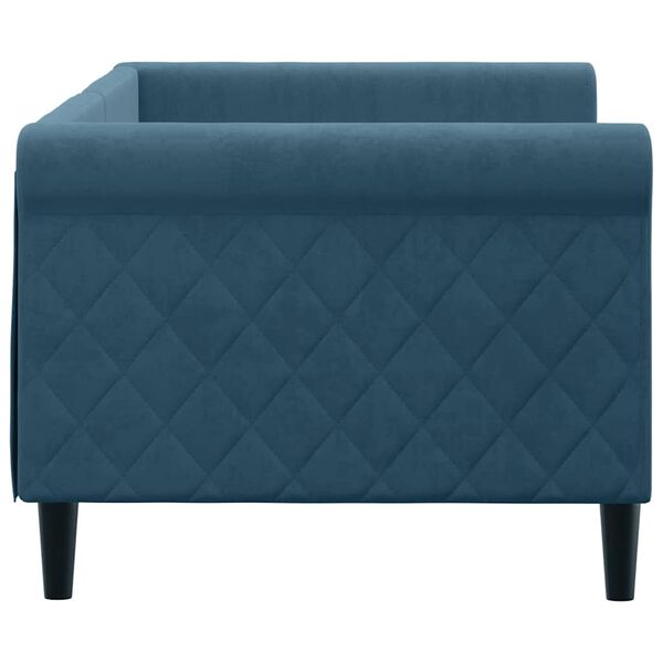 vidaXL Sof&aacute;-cama 80x200 cm veludo azul