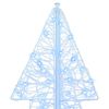 vidaXL &Aacute;rvore de Natal com 160 LEDs Branco Frio 150 cm Acr&iacute;lo
