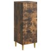 vidaXL Buffet Carvalho Fumado 33 x 34,5 x 90 cm Derivados de Madeira