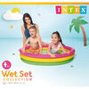 Intex Piscina insuflável Sunset 3 anéis 114x25 cm