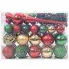 vidaXL Conjunto de Bolas de Natal 61 pcs Multicolor Pl&aacute;stico