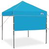vidaXL Tenda de Toldo Manual Azul 194 x 194 x 251 cm tecido