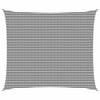 vidaXL Vela de Sombra Antracite e Branco 6 x 7 m HDPE