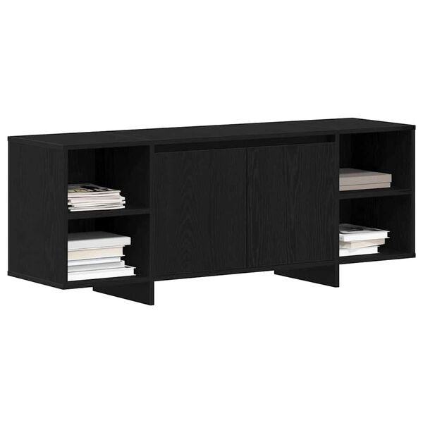 vidaXL Gabinete para TV Carvalho Preto 120 x 30 x 40,5 cm