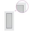 vidaXL Janela de Adega RISOR 30 x 70 cm PVC e Vidro