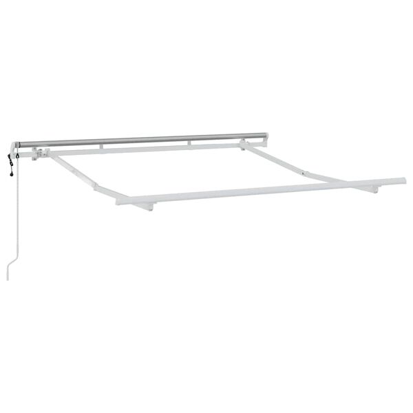 vidaXL Estrutura de Toldo Branco 2.5 x 2 m Metal