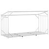 vidaXL Rack de lenha tampa de chuva 200,5x80,5x110,5cm a&ccedil;o galvanizado