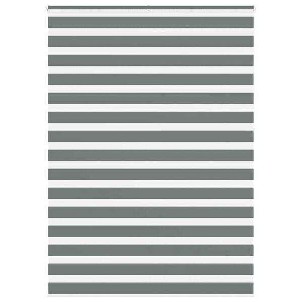 vidaXL Cortina de zebra 160x230 cm largura do tecido 155,9cm poli&eacute;ster