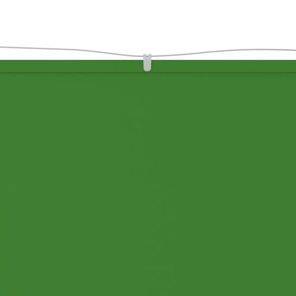 vidaXL Toldo vertical 100x1000 cm tecido oxford verde-claro