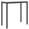 vidaXL Mesa de bar Branco 110 x 55 x 105 cm Madeira de Pinheiro S&oacute;lida