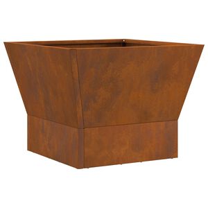 vidaXL Fire Pit Castanho 40 x 40 x 35 cm Aço