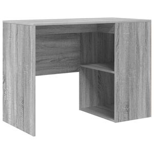 vidaXL Mesa Cinza Sonoma Derivados de Madeira 102 x 50 x 75 cm