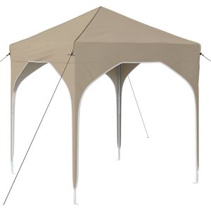 vidaXL Tenda de Festa Pop-up 194 x 194 x 245 cm Creme