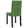 vidaXL Cadeiras de jantar 2 pcs veludo verde-escuro