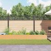 vidaXL Canteiro de jardim elevado 485 x 100 x 36 cm A&ccedil;o Galvanizado