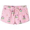 Cal&ccedil;&otilde;es para crian&ccedil;a com cord&atilde;o rosa-claro 128