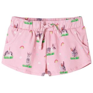 Cal&ccedil;&otilde;es para crian&ccedil;a com cord&atilde;o rosa-claro 128