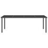 vidaXL 9 pcs conjunto de jantar para exterior a&ccedil;o