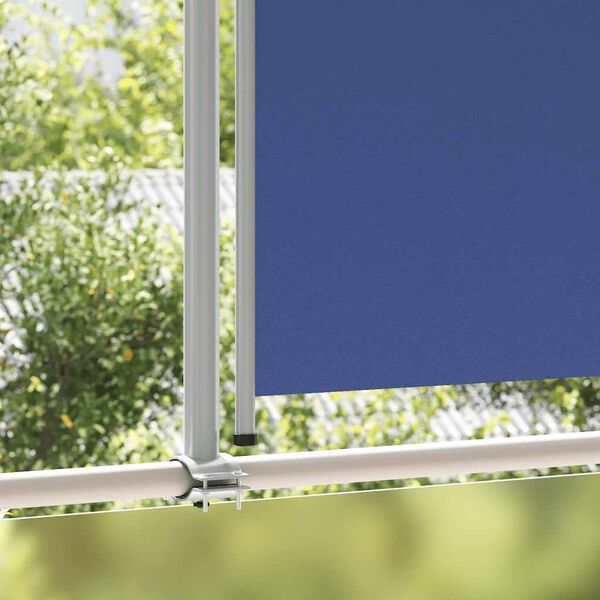 vidaXL Toldo lateral retr&aacute;til para p&aacute;tio 140x300 cm azul