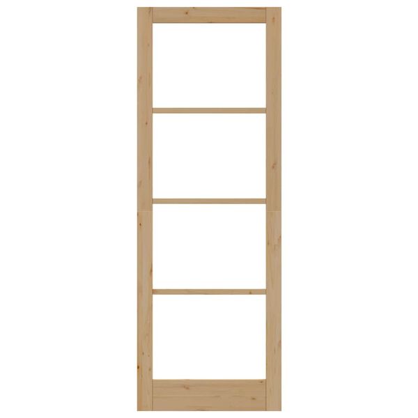 vidaXL Porta Interna ORKDAL Castanho 83 x 232 cm