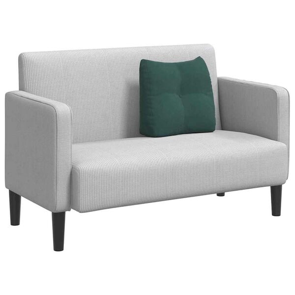 vidaXL Travesseiro para Costas Verde Escuro 45 x 24 x 50 cm Veludo