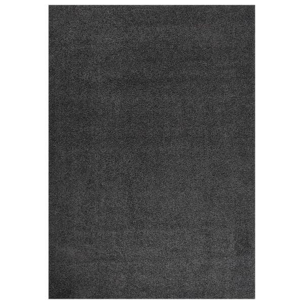 vidaXL Tapete shaggy de pelo alto 120x170 cm antracite