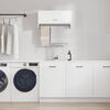 vidaXL Roupeiro 70x32,5x35 cm derivados de madeira branco