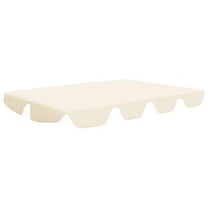 vidaXL Toldo suplente baloi&ccedil;o jardim 188/168x145/110cm creme