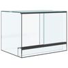 vidaXL Terr&aacute;rio com armazenamento Transparente 40 x 30 x 30 cm Vidro