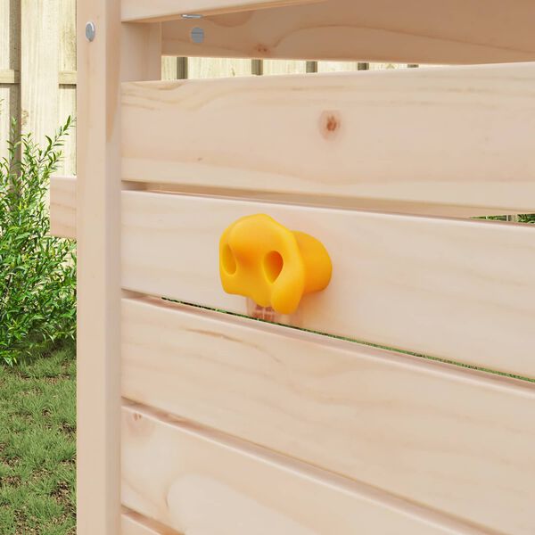 vidaXL Agarras de Escalada 12 pcs Amarelo 100 x 67 x 43 mm PP