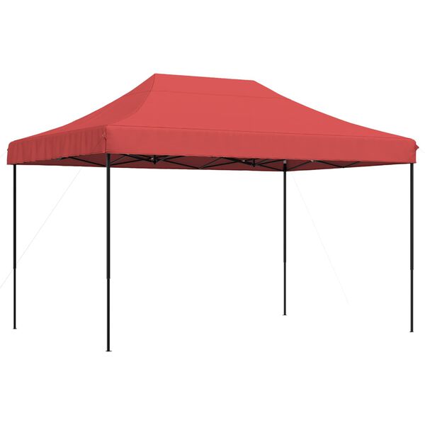vidaXL Tenda de Festa Borgonha 279 x 410 x 315 cm Tecido Oxford