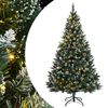 vidaXL &Aacute;rvore de Natal artificial com 300 luzes LED 240 cm