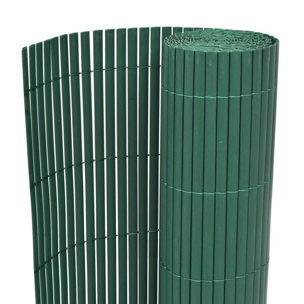 vidaXL Cerca para Jardim Verde 150 x 300 cm PVC
