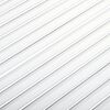 vidaXL Porta de armário com design de persiana pinho maciço branco