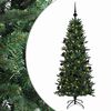 vidaXL &Aacute;rvore de Natal artificial com bolas 120 cm 150 LED