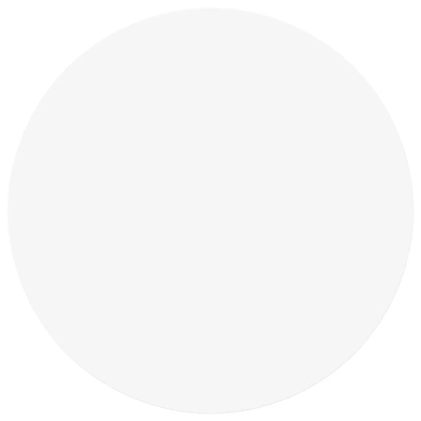 vidaXL Adesivo 2 pcs Branco &Oslash; 20 x 0,5 mm Papel