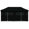 vidaXL Tenda de Festa Preto 292 x 580 x 315 cm Tecido Oxford