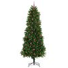 vidaXL &Aacute;rvore de Natal com 300 LEDs com suporte Verde 240 cm PE