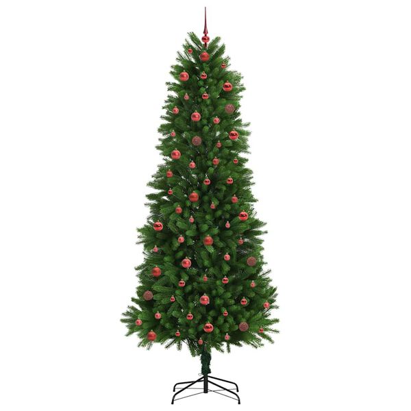 vidaXL &Aacute;rvore de Natal com 300 LEDs com suporte Verde 240 cm PE