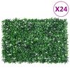 &nbsp;vidaXL Veda&ccedil;&atilde;o de arbusto artificial&nbsp;24 pcs 40x60 cm verde