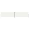 vidaXL Toldo lateral retr&aacute;til 200x1000 cm cor creme