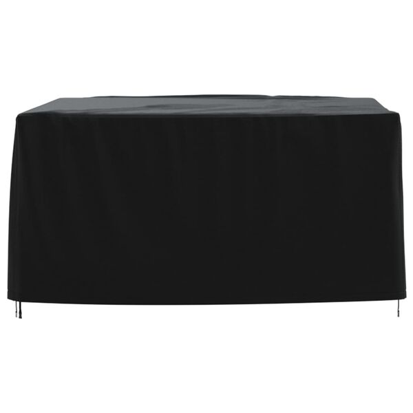 vidaXL Capa para mobili&aacute;rio de jardim 200x165x80 cm 420D oxford preto