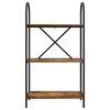 vidaXL Estante Carvalho Defumado 60 x 30 x 109 cm Madeira processada